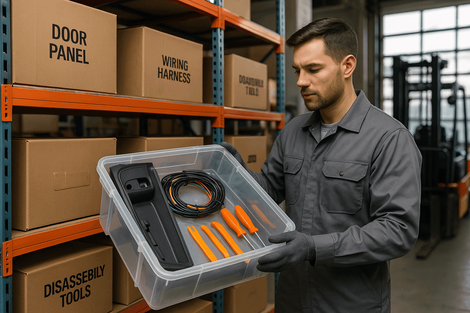 Pre-packaged repair components